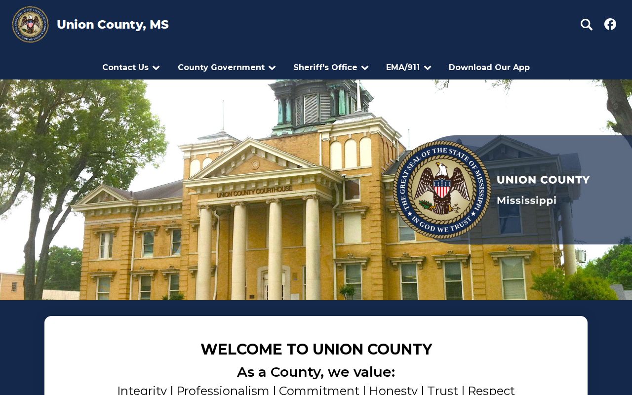 Union County court docket county government source in New Albany